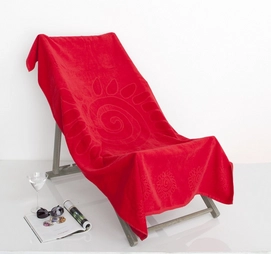 Strandlaken Flower Red Heckett & Lane