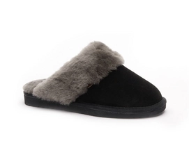 Pantoffel Warmbat Flurry Slipper Women Suede Black