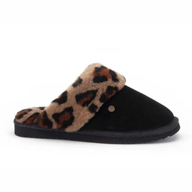 Pantoffel Warmbat Women Flurry Fur Black Panther