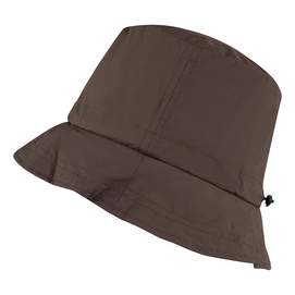 Regenhoed Happy Rainy Days Foldable Hat Dark Brown