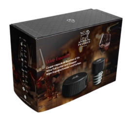 Foliesnijder en Wijndop Peugeot Wine Essential Giftset