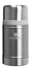 Food Container Stanley PMI Classic Legendary Food Jar Steel Ash Stainless Steel 0.71 L