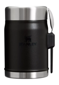 Food Jar Stanley The Legendary + Spork 0,4L Black 2.0