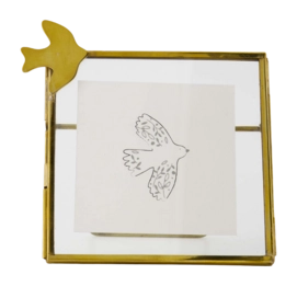 Fotolijst Zusss Metaal Vogeltje Goud