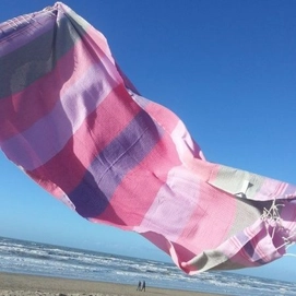 Fouta ZusenZomer Casablance Rosa