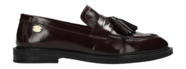 Fred de la Bretoniere Women Fairy Moccy Wrinkle Bordeaux Red