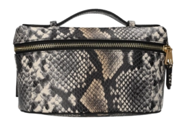 Fred de la Bretoniere Women Lori Crossbody Snake Black/White