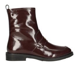 Fred de la Bretoniere Women Paris Feliz Patent Bordeaux Red