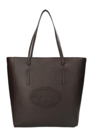 Fred de la Bretoniere Women Peggy Shopper Grain Dark Brown
