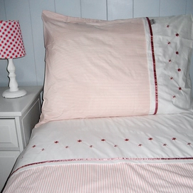 Dekbedovertrek Town&Country Fresh Flower Roze Percal