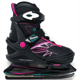Ice Hockey Skates Move Frosty Ice Girl