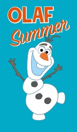 Strandtuch Disney Frozen Summer