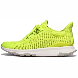 FitFlop Women Vitamin FFX Knit Sports Sneakers Electric Yellow-Schoenmaat 36