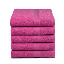 Handdoeken Fuchsia (set van 5)