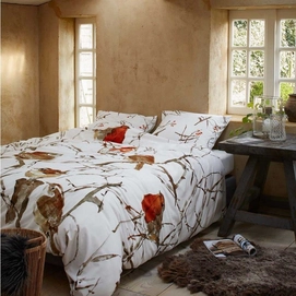 Bettwäsche Vanezza Fuglar Multi Flanell