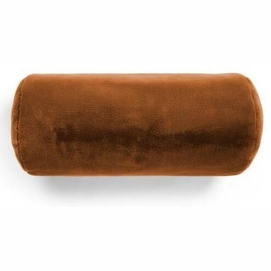 Neckroll Essenza Furry Leather brown (22 x 50 cm)