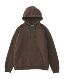 Sweatshirt Gramicci One Point Hooded Brown Pigment Unisex