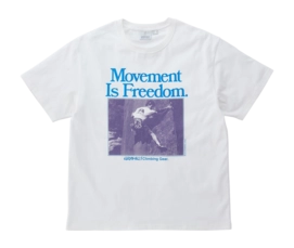 T-shirt Gramicci Homme Mouvement Tee White