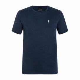 T-Shirt Peak Performance Outdoor Logo Tee Herren Blue Shadow