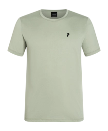 T-Shirt Peak Performance Outdoor Logo Tee Herren Limit Green-M