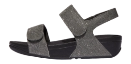 Sandalen FitFlop Lulu Adjustable Shimmerlux Back-Strap Damen Pewter