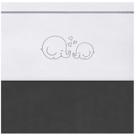 Ledikantlaken Jollein Bubbles Grey
