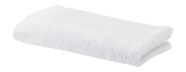 Asciugamano per ospiti Aquanova Sava 30 x 50 cm, Set da 6, Bianco