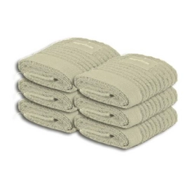 6 Gästehandtücher Playwater Off White
