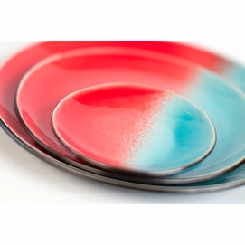 Coupebord Gastro Red blue Rond 20 cm (4-delig)
