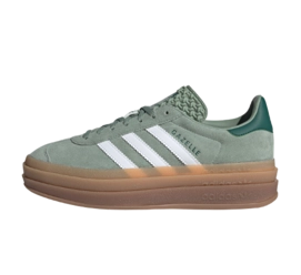 Adidas Gazelle Bold Silver Green/Footwear White/Collegiate Green