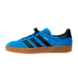 Adidas Gazelle Indoor Bright Blue / Core Black / Gum2