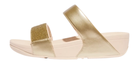 Tongs FitFlop Femme Lulu Opul Slides Platino