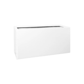 Flower Pot Pottery Pots Essential Jumbo Jort L Glossy White 120 x 45 x 60 cm