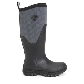 Snow Boots Muck Boot Women Arctic Sport II Tall Black Grey-Shoe Size 9
