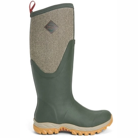 Regenstiefel Muck Boot Arctic Sport II Tall Olive Tweed Damen-Schuhgröße 41
