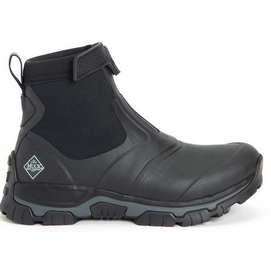 Regenstiefel Muck Boot Apex Zip Black Grey Herren-Schuhgröße 42
