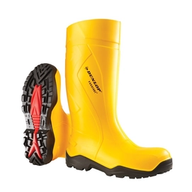 Dunlop Purofort+ Arbeitsstiefel S5 Gelb-Schuhgröße 42