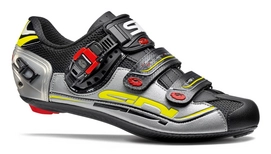 Wielrenschoen Sidi Genius 7 Black Silver Yellow