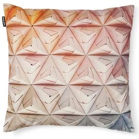 Sierkussenhoes SNURK Geogami Roze (50x50cm)
