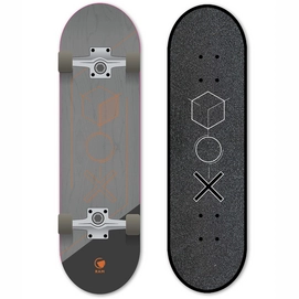 Skateboard Ram Signo Concrete Grau