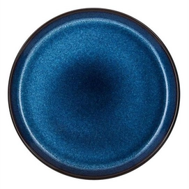 Dinerbord Bitz Black Dark Blue 21 cm (6-Delig)