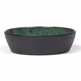 Bowl Bitz Black Green 18 cm (6 pc)