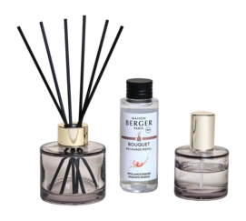 Geurstokjes Set Maison Berger Rosalie Sticks 80ML + Roomspray 50ml Pétillance Exquise
