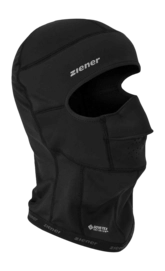 Gezichtsmasker Ziener Kids Iquito Z Ws Mask Black Junior WINDSTOPPER
