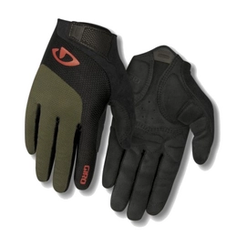 Fietshandschoen Giro Men Bravo Gel LF Olive Deep Orange