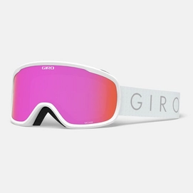 Skibril Giro Moxie White Coral Light / Amber Pink / Yellow