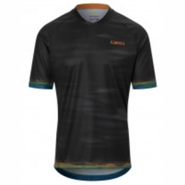Fietsshirt Giro Men Roust Jersey Black Hot Lap-XL