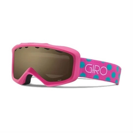 Giro Youth Grade Magenta Dots Amber Rose Skibril