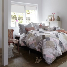 Dekbedovertrek Beddinghouse Gladstone Soft Pink Katoen
