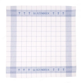 Theedoeken Vespo Glazendoek Blauw (Set van 6)